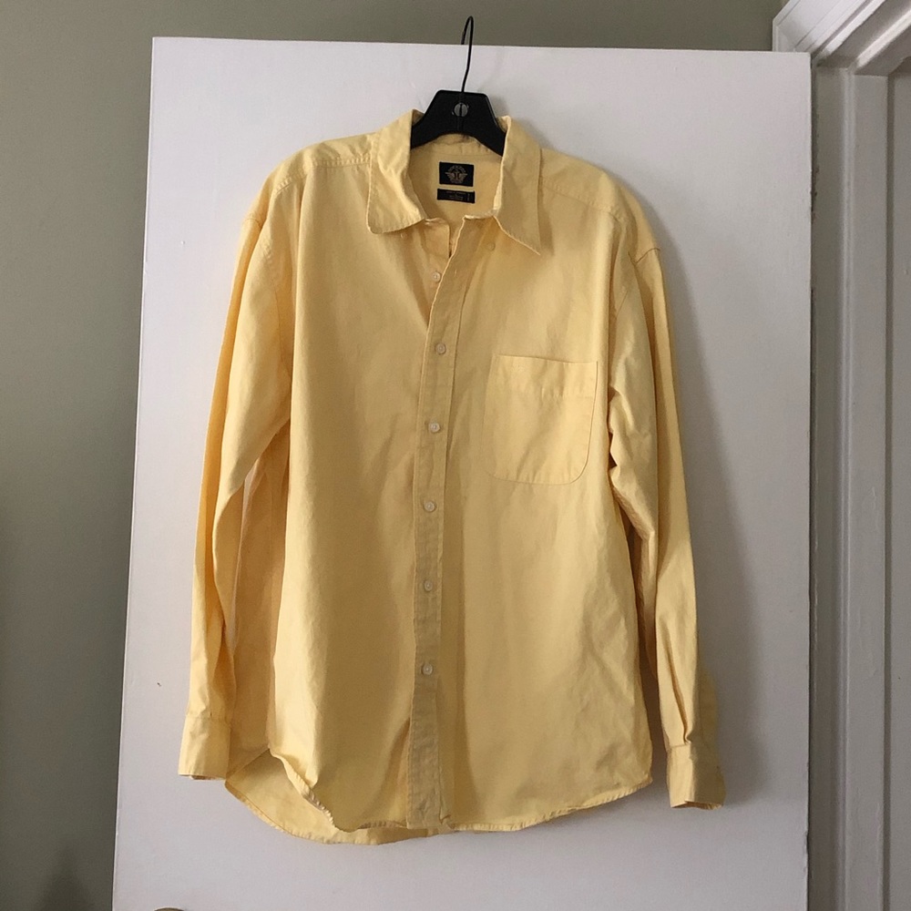🆕 YELLOW DOCKERS LONG SLEEVE BUTTON DOWN